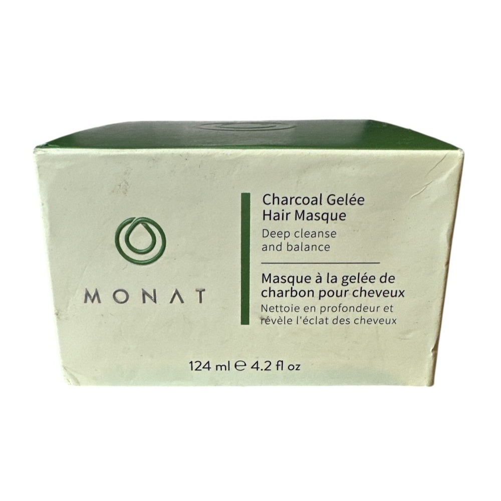 MONAT Charcoal Gelee Hair Masque Deep Cleanse And Balance 4.2 fl oz -NEW SEALED‎